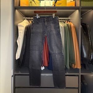 Men’s Abercrombie & Fitch The A&F Skinny Jeans in Black Wash